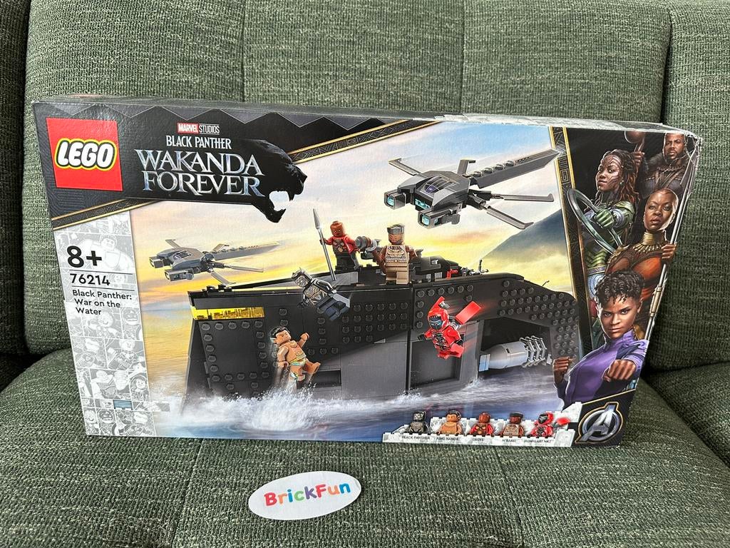 Lego 76214 Black Panther: Oorlog op het water. Nieuw!, Ophalen of Verzenden, Nieuw