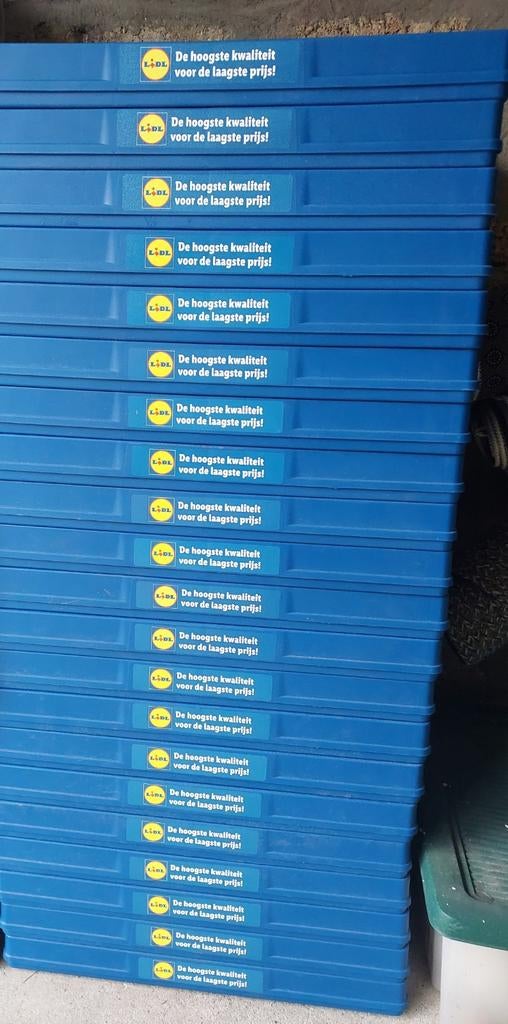 30 opvouwbare kratten, Ophalen, Nieuw, Krat