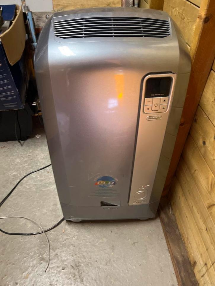 DeLonghi PAC WE125 ECO mobiele airco, Witgoed en Apparatuur, Airco's, Gebruikt, Mobiele airco, Koelen en Ontvochtigen, Ophalen of Verzenden