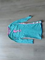 Groen gestreept jurk met zeepaardje, Ophalen of Verzenden, Gebruikt, Meisje, Shirt of Longsleeve