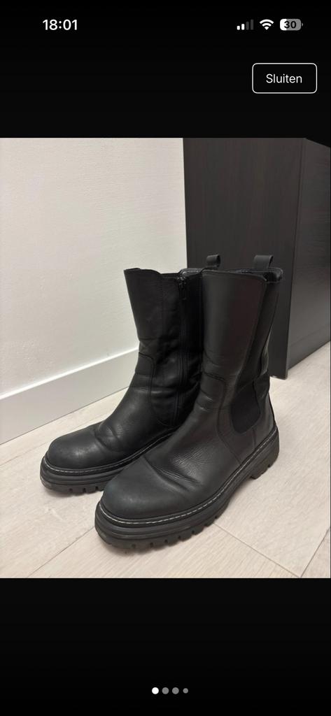 Zwarte Gabor Laarzen Maat 42, Zwart, Lage of Enkellaarzen, Ophalen of Verzenden, Gedragen