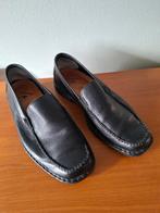 Lederen herenschoenen instappers Fluchos, zwart, Loafers, Ophalen of Verzenden, Zo goed als nieuw, Fluchos