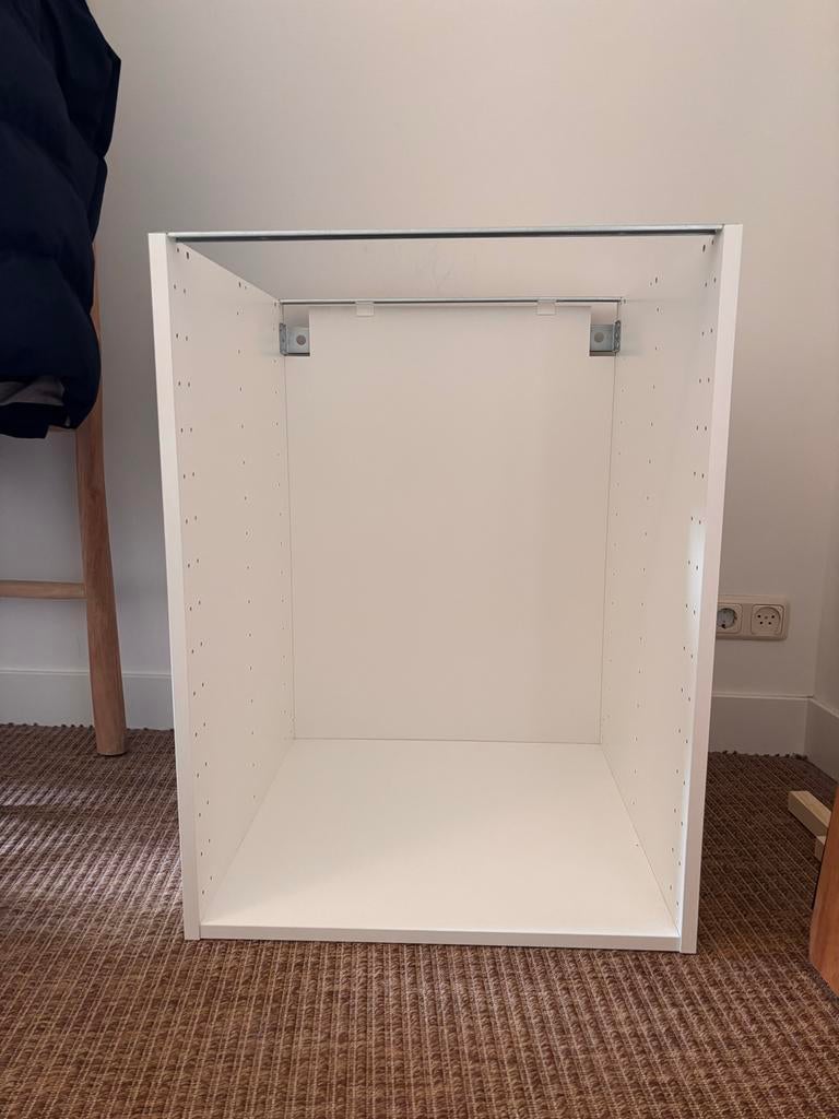 IKEA Metod onderkast/bovenkast, wit, 60x60x80 cm, Ophalen of Verzenden, Zo goed als nieuw