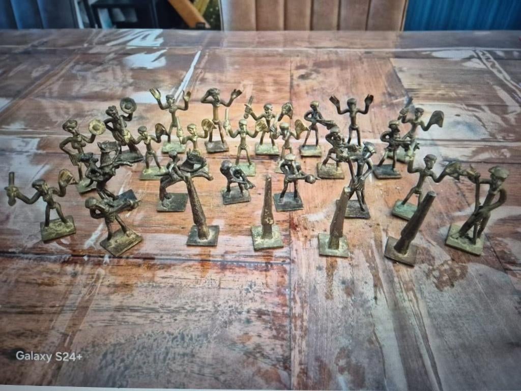 Collectie - Ashanti figuren., Antiek en Kunst, Curiosa en Brocante, Ophalen of Verzenden