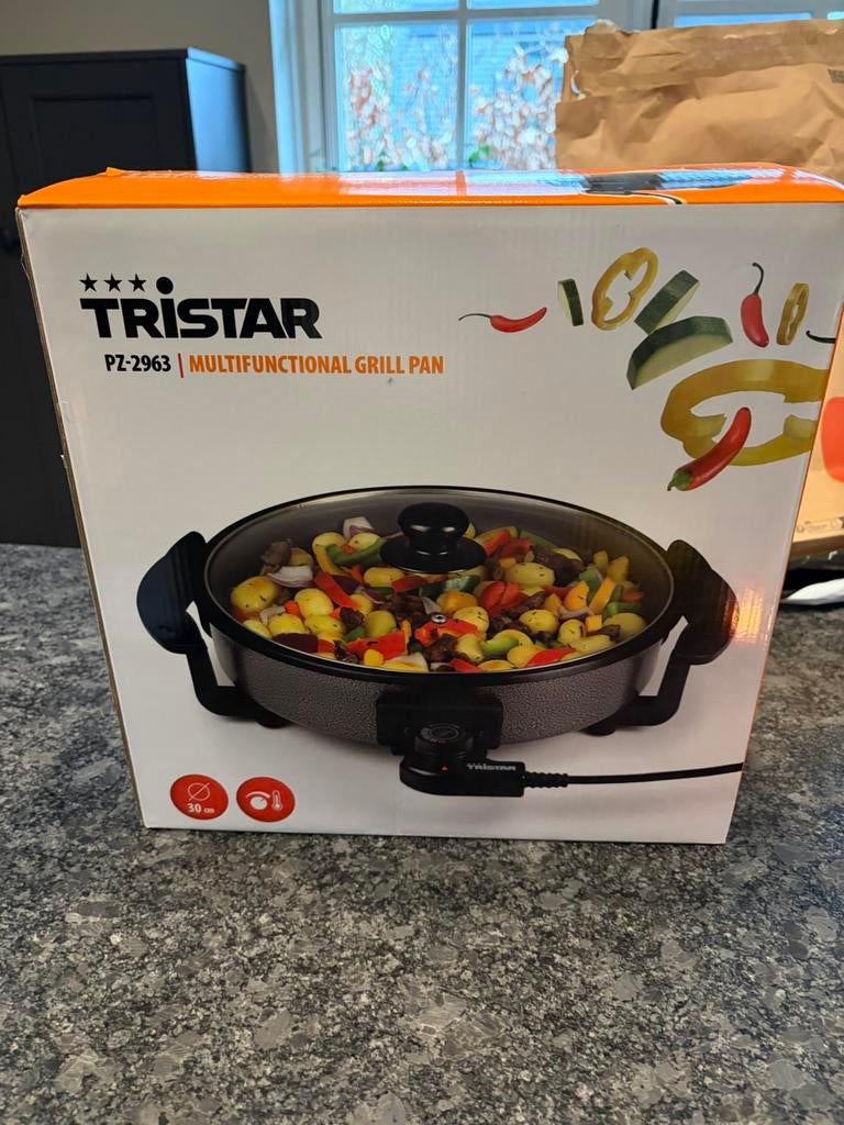 Tristar multifunctional grill pan NIEUW IN DOOS, Ophalen of Verzenden, Nieuw, Overige materialen, Overige typen