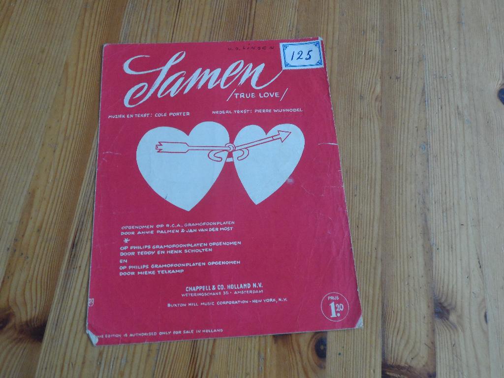 Samen - true love - cole porter, Gebruikt, Gitaar, Ophalen of Verzenden, Artiest of Componist