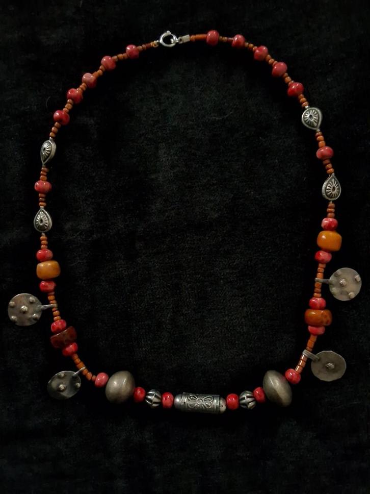 Berber ketting traditioneel voor feesten, Antiek en Kunst, Kunst | Niet-Westerse kunst, Ophalen of Verzenden