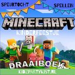 Minecraft kinderfeestje draaiboek, speurtocht en spelletjes, Ophalen, Nieuw