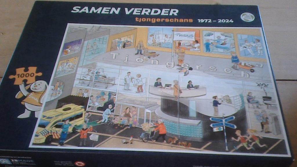 Reclame puzzel, Verzenden, 500 t/m 1500 stukjes, Zo goed als nieuw