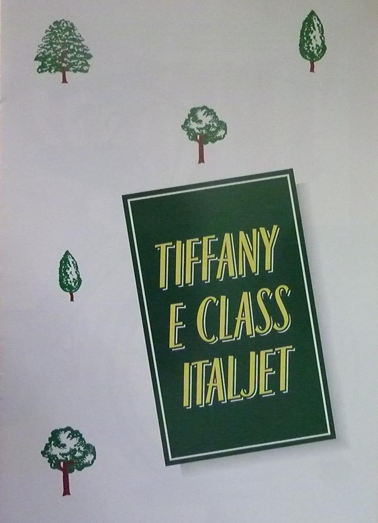 Folder ITALJET Tiffany E Class Type Leopoldio Tartarini 1985, Fietsen en Brommers, Handleidingen en Instructieboekjes, Nieuw, Ophalen of Verzenden