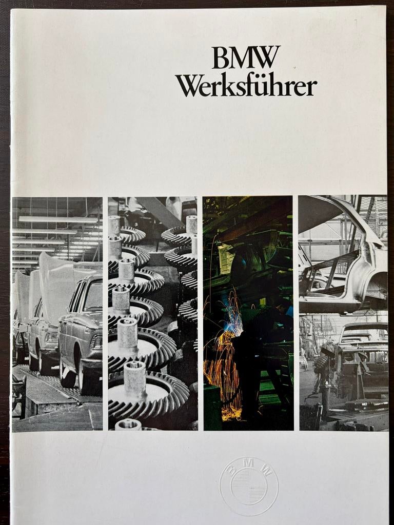 BMW Werksführer - jaren 1960, Boeken, Auto's | Folders en Tijdschriften, Ophalen of Verzenden, Zo goed als nieuw, BMW