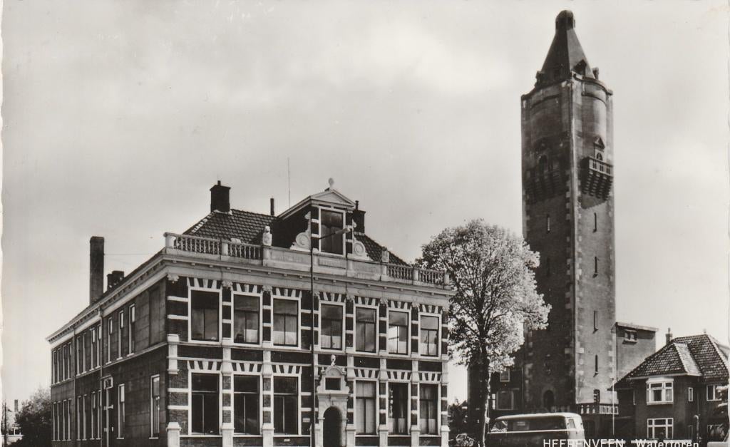 heerenveen- watertoren, Ophalen of Verzenden, Voor 1920, Friesland
