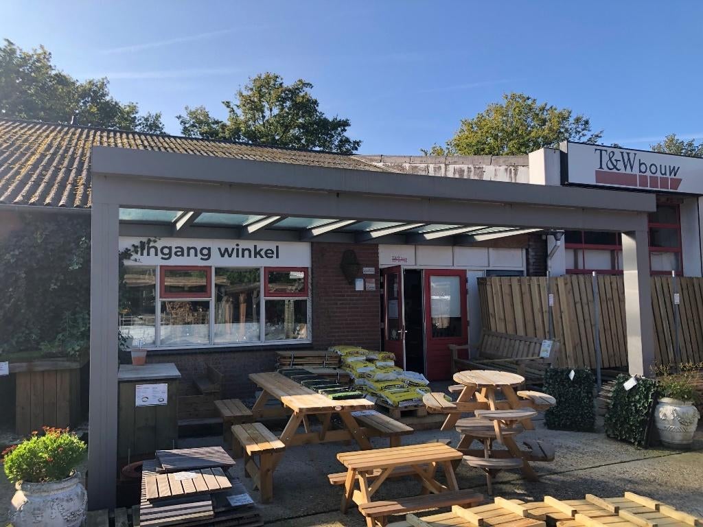 Aluminium aanbouwveranda showmodel te koop, Ophalen, -, -, Overige typen