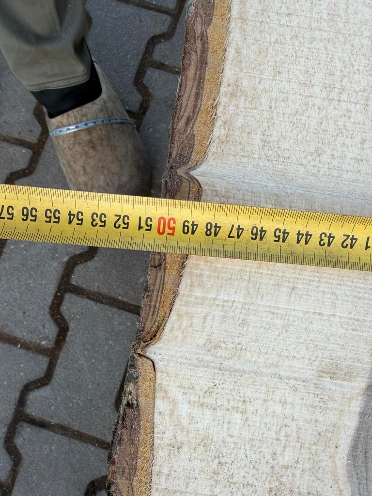 10 x walnoten schaaldelen 308x50x3,5 cm voor 450 euro, Ophalen, 250 cm of meer, Planken
