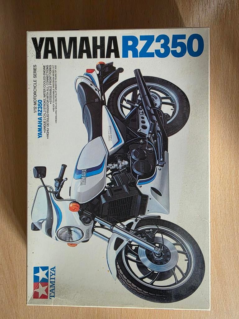 YAMAHA RZ 350 Tamiya 1/12, Hobby en Vrije tijd, Modelbouw | Auto's en Voertuigen, Ophalen of Verzenden, Groter dan 1:32, Overige typen