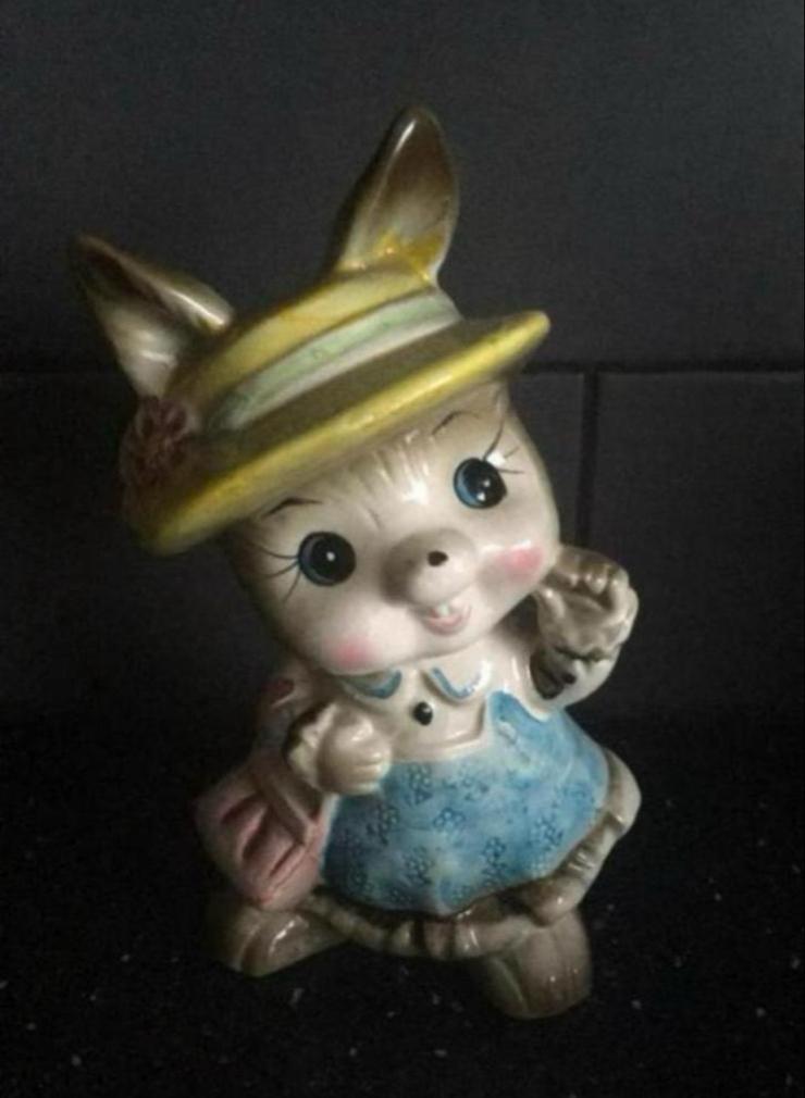 Oude Konijn/Haas Spaarpot, Verzamelen, Spaarpotten, Ophalen of Verzenden, Gebruikt