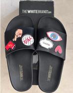 The White Brand dames slippers zwart maat 37 originerl, Zwart, Nieuw, Ophalen, Slippers