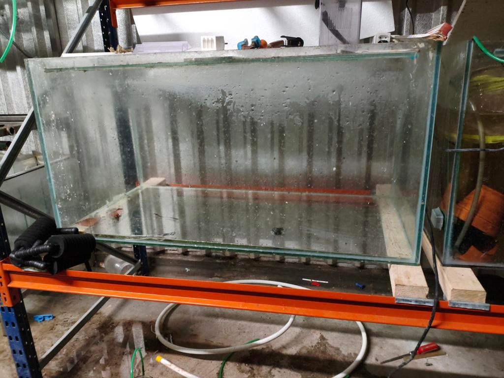 Aquarium van 1 meter, Dieren en Toebehoren, Vissen | Aquaria en Toebehoren, Ophalen, Gebruikt, Leeg aquarium, Overige merken