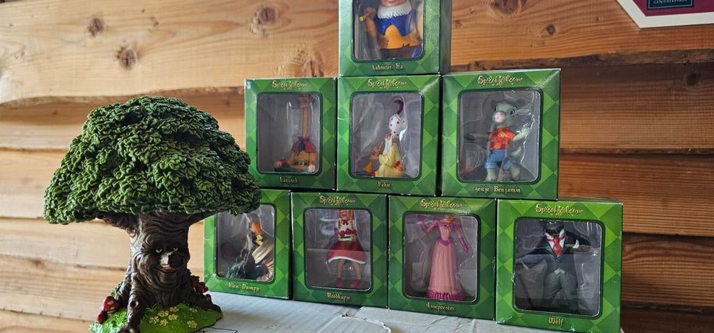 Efteling Sprookjesboom Figuren Set (9 stuks) met Boom, Ophalen, Nieuw