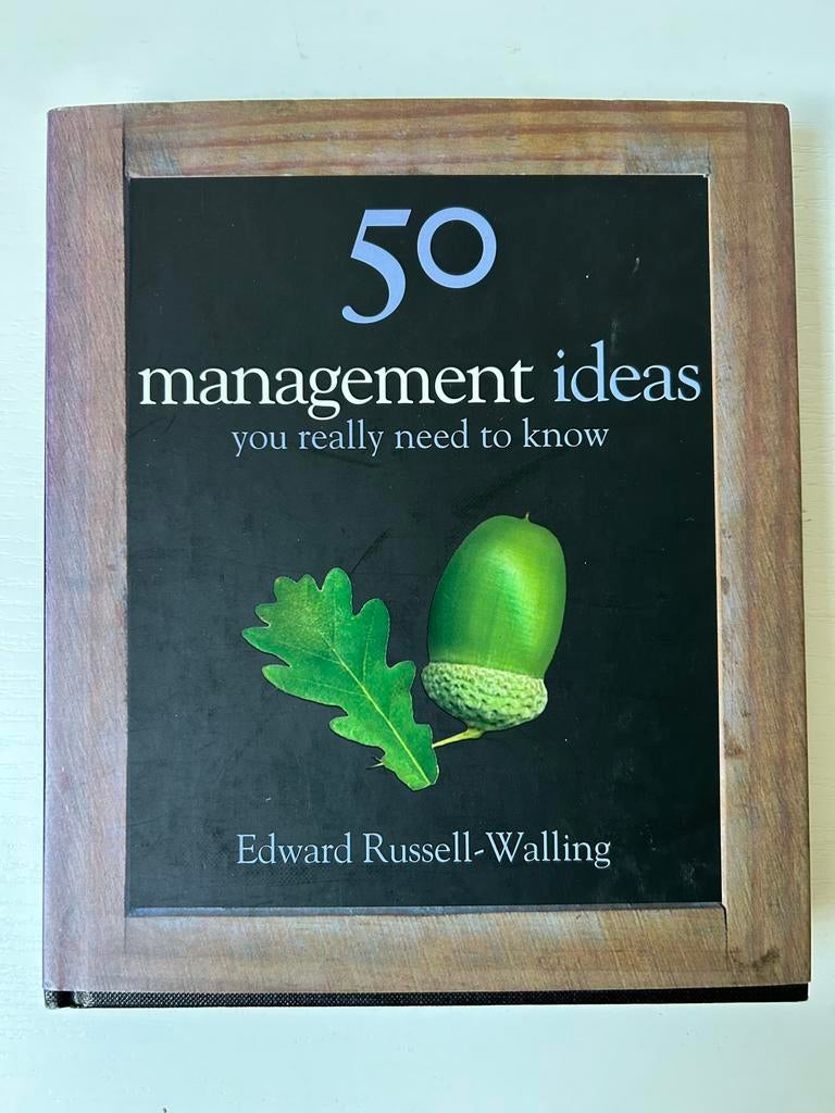 Edward Russell-Walling 50 mangement ideas, Ophalen of Verzenden, Zo goed als nieuw, Management