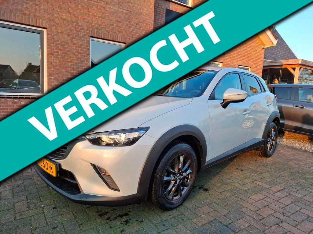 Mazda CX-3 2.0 SkyActiv-G 120 Dynamic Dealer onderhouden in, Auto's, Mazda, 1998 cc, Stof, 4 cilinders, Origineel Nederlands