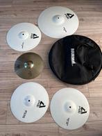 Paiste Alpha Rock bekkenset + Sabian Splash, Muziek en Instrumenten, Ophalen of Verzenden, Gebruikt, Overige merken