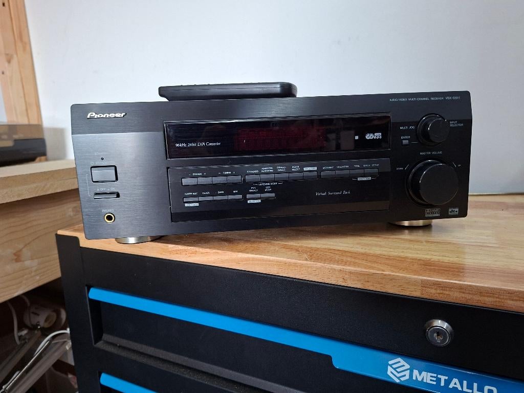 top pioneer zware versterker met tun en ab type vsx-d511, Audio, Tv en Foto, Versterkers en Receivers, Ophalen of Verzenden, Gebruikt