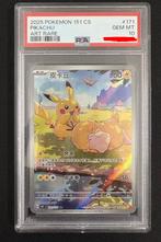 Pikachu psyduck 171 PSA 10, Ophalen of Verzenden, Zo goed als nieuw