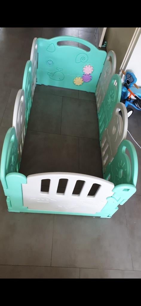 Z.g.a.n. Grondbox playpen, Baby Box/Speelbox licht en geluid, Kinderen en Baby's, Boxen, Ophalen, Zo goed als nieuw, Rechthoekig