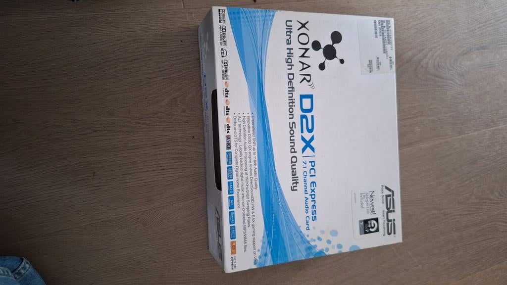 ASUS Xonar D2X PCI Express 7.1 geluidskaart, Computers en Software, Ophalen