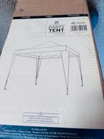 Lifegoods Partytent 3x3m Houtskoolkleur, easy up, Ophalen, Partytent, Minder dan 4 meter, Nieuw