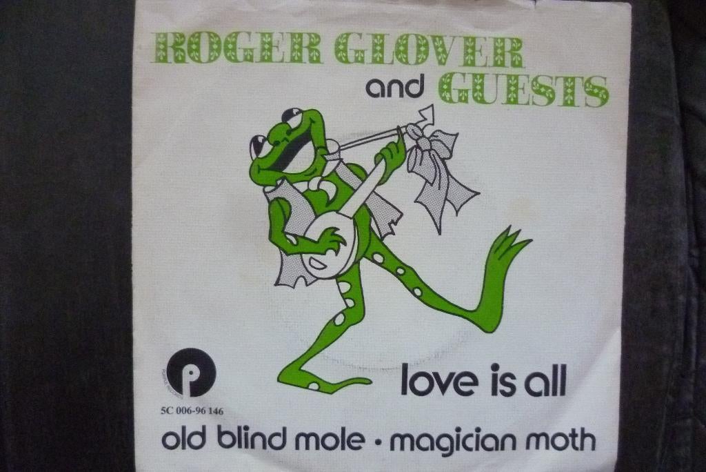 roger glover and guests - love is all, Overige genres, 7 inch, Single, Ophalen of Verzenden