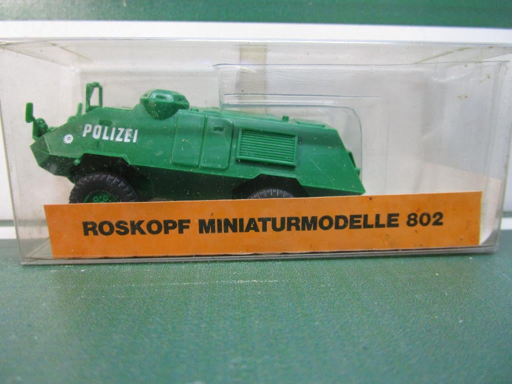 Roskopf Polizei Tank, Hobby en Vrije tijd, Modelauto's | 1:87, Nieuw, Ophalen of Verzenden, X, Herpa