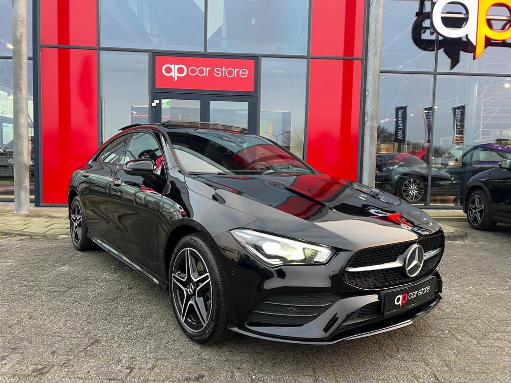 Mercedes-Benz CLA-klasse 250 e Premium Plus AMG Panorama Nig, CLA, Parkeerassistent, Gebruikt, 4 cilinders