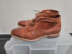Braend bruine leren veterschoenen - Maat 41, Ophalen of Verzenden, Gedragen, Veterschoenen, Onbekend