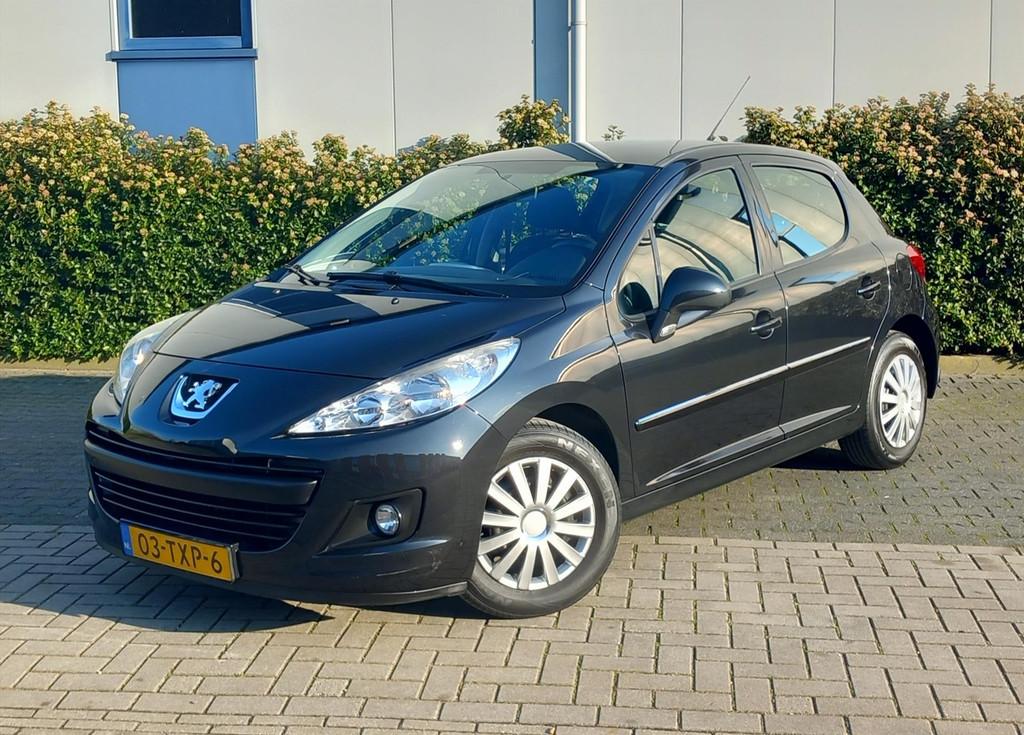 PEUGEOT 207 1.4 73pk 5D Access Lite LPG G3 Airco, Auto's, Voorwielaandrijving, Euro 5, Stof, Zwart