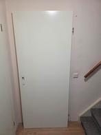 Binnendeur opdek 83cm rechtsdraaiend, Ophalen, Gebruikt, 80 tot 100 cm, Binnendeur