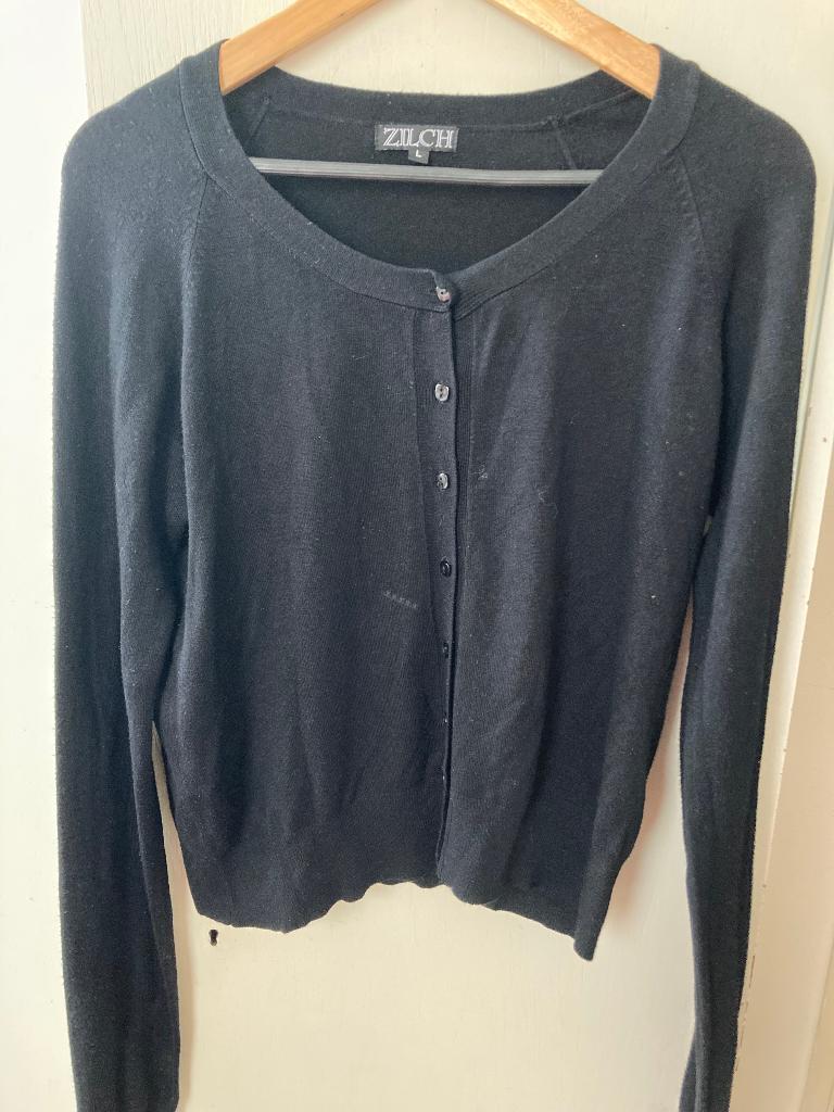 zwart Vestje Zilch L, Zwart, Maat 42/44 (L), Ophalen of Verzenden, Zo goed als nieuw