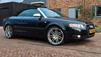 Audi A4 2.0 Tfsi 147KW Cabrio AUT 2006 Zwart, Auto's, Audi, Zwart, 4 cilinders, 4 stoelen, Zwart
