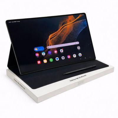 Samsung Tab S8 Ultra 5G 128GB + Case | ZGAN | €469,99, Hobby en Vrije tijd, Overige Hobby en Vrije tijd, Zo goed als nieuw, Ophalen of Verzenden