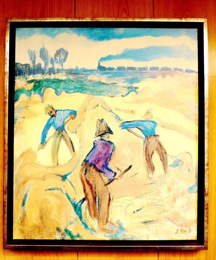 Zeer fraaie koppermaandagprent van Jan Altink, Ophalen of Verzenden