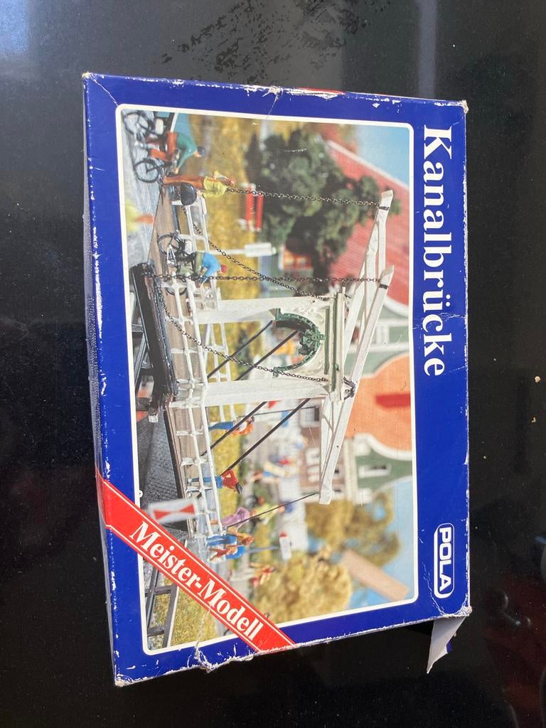 Pola Meister-Modell Kanalbrücke - Modelbouw Brug, Ophalen, Nieuw, Overige typen, Overige merken
