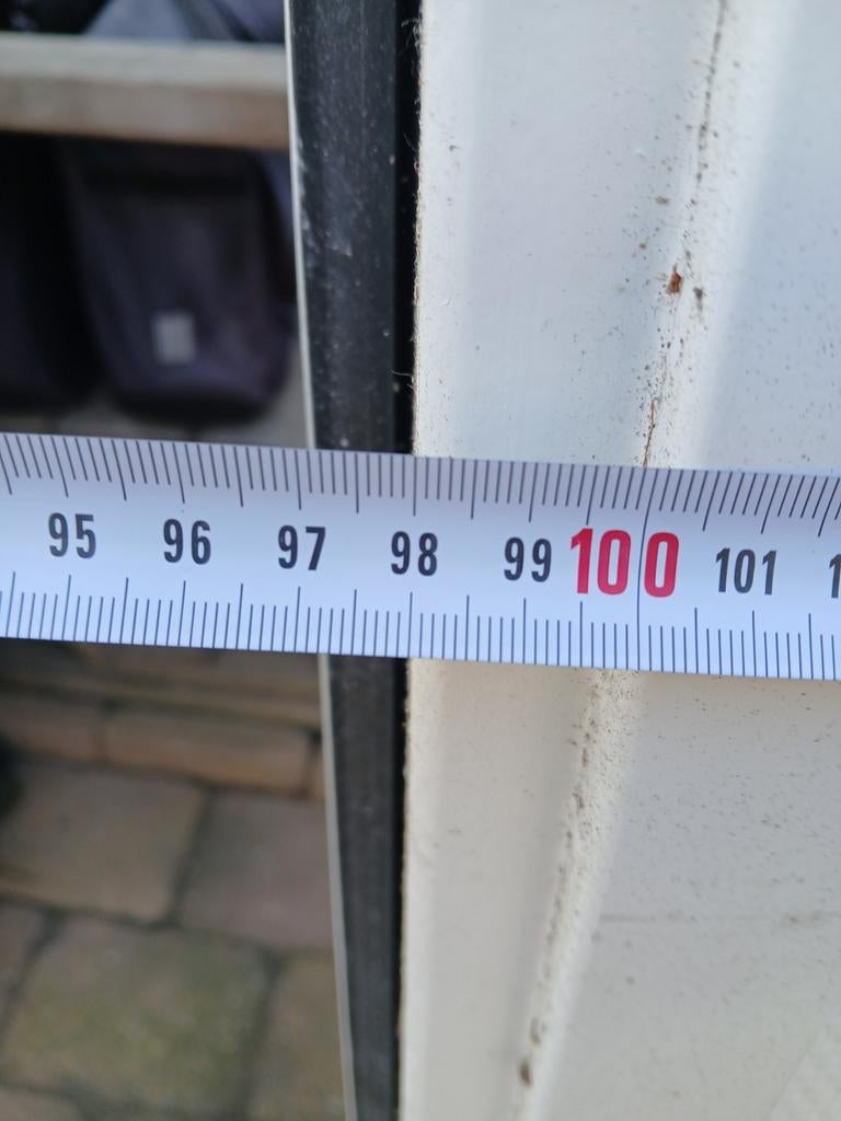 Hardhouten kozijn, Doe-het-zelf en Verbouw, Kozijnen en Schuifpuien, Ophalen