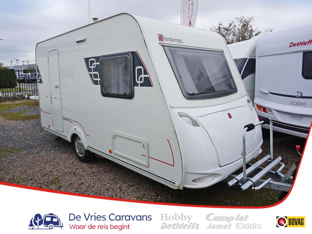 Sterckeman Starlett Comfort 420 CP Voortent en mover!!, Sterckeman, Bedrijf, Treinzit, 750 - 1000 kg