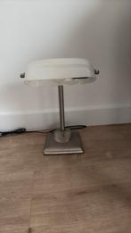 Notarislamp (bureaulamp) d- 28 cm hoog, Ophalen, Klassiek - brocante, Zo goed als nieuw, Glas