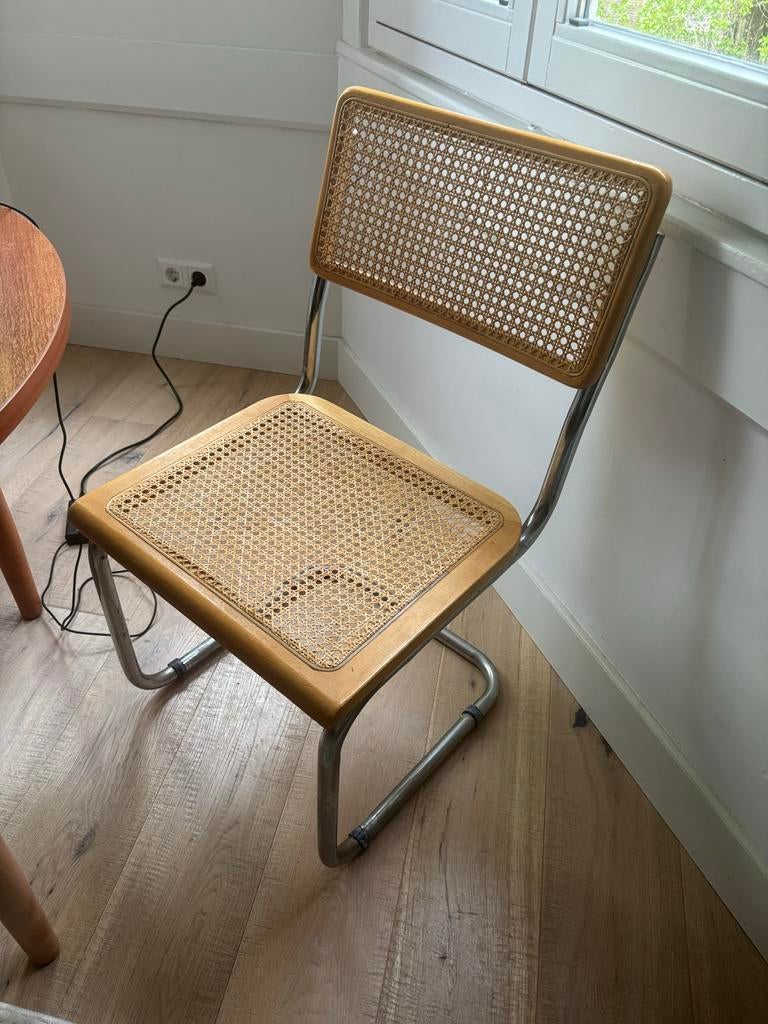 Twee vintage Marcel Breuer Cesca stoelen, Ophalen