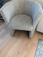 Grijze kuip fauteuil / stoel, Ophalen, Stof, 50 tot 75 cm