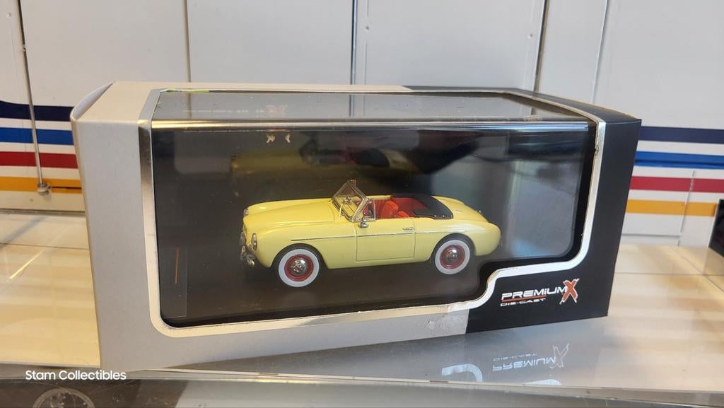 PremiumX Volvo P1900 Sport Convertible Light Yellow - 1955, Overige merken, Auto, Ophalen of Verzenden, Zo goed als nieuw