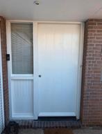 Voordeur + kozijn - incl, valdorpel en driepuntsluiting, Doe-het-zelf en Verbouw, Deuren en Horren, Ophalen, Buitendeur, 200 tot 215 cm