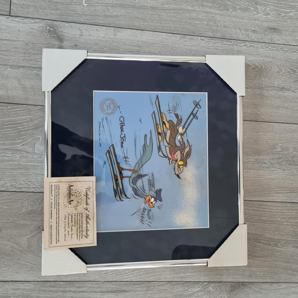 Looney Tunes Limited Edition Cel Signed, Ophalen of Verzenden